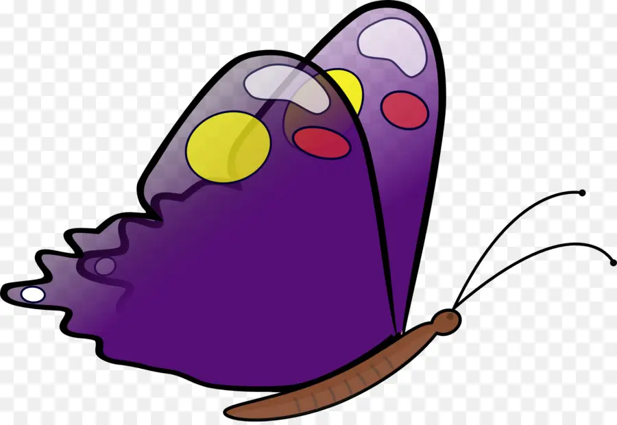 Mariposa，Púrpura PNG