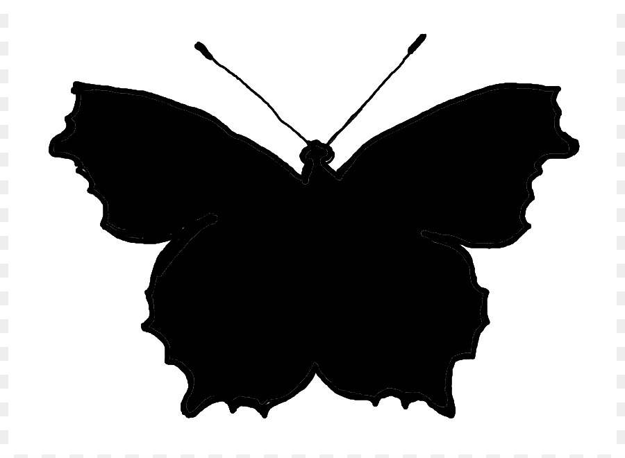 Mariposa，Silueta PNG