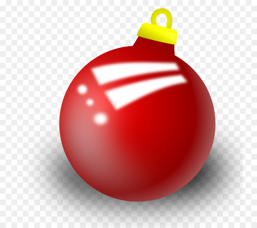 Adorno Rojo，Navidad PNG