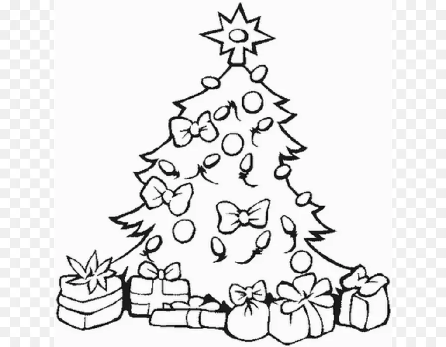 árbol De Navidad，Regalos PNG