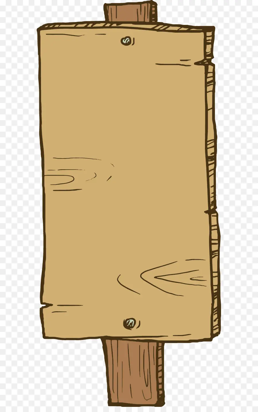 Tablero De Madera，Firmar PNG