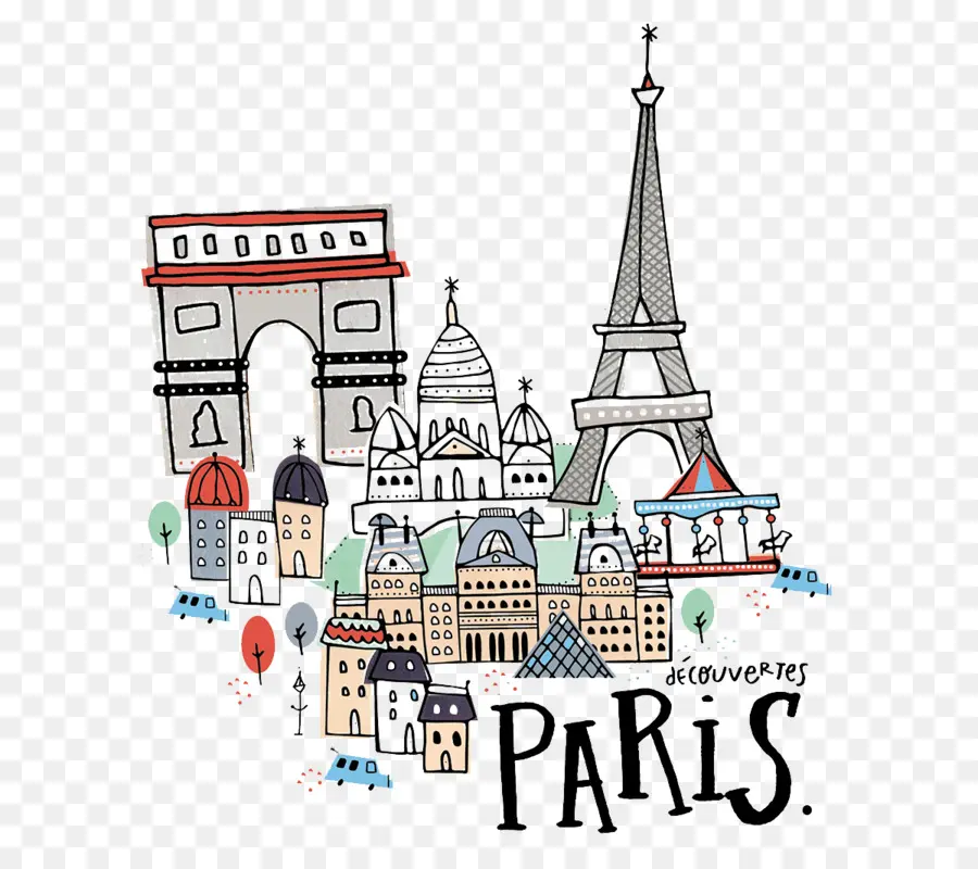 París，De Dibujos Animados PNG