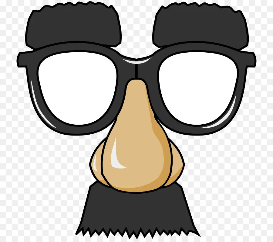 Disfraz De Gafas，Mascarilla PNG