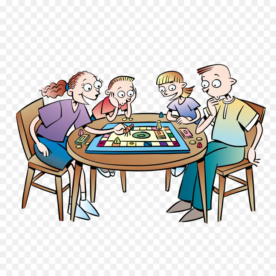 Juego De Mesa Familiar，Juego De Mesa PNG