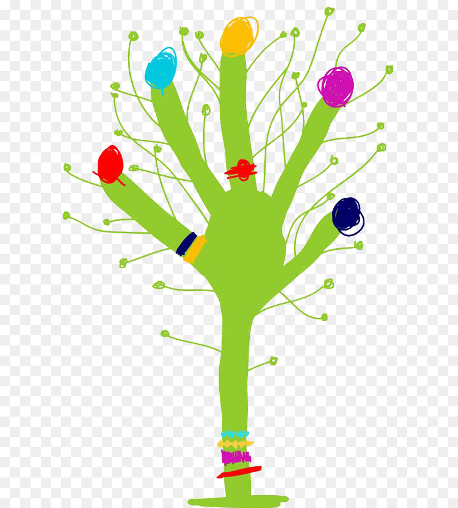 Árbol，De La Mano PNG