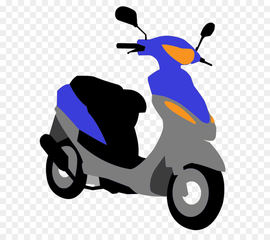 Vespa Azul，Transporte PNG