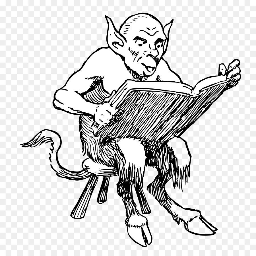 Demonio De Lectura，Libro PNG