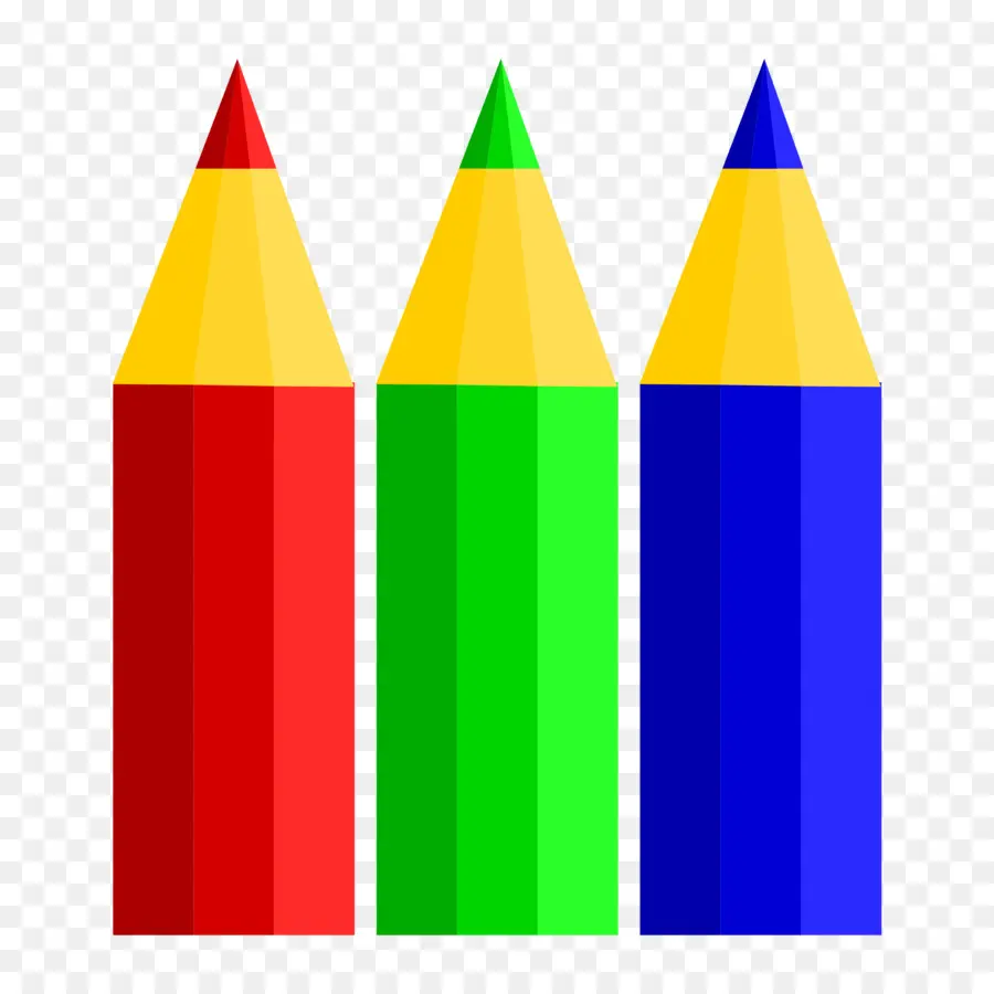 Lápices De Colores，Dibujo PNG