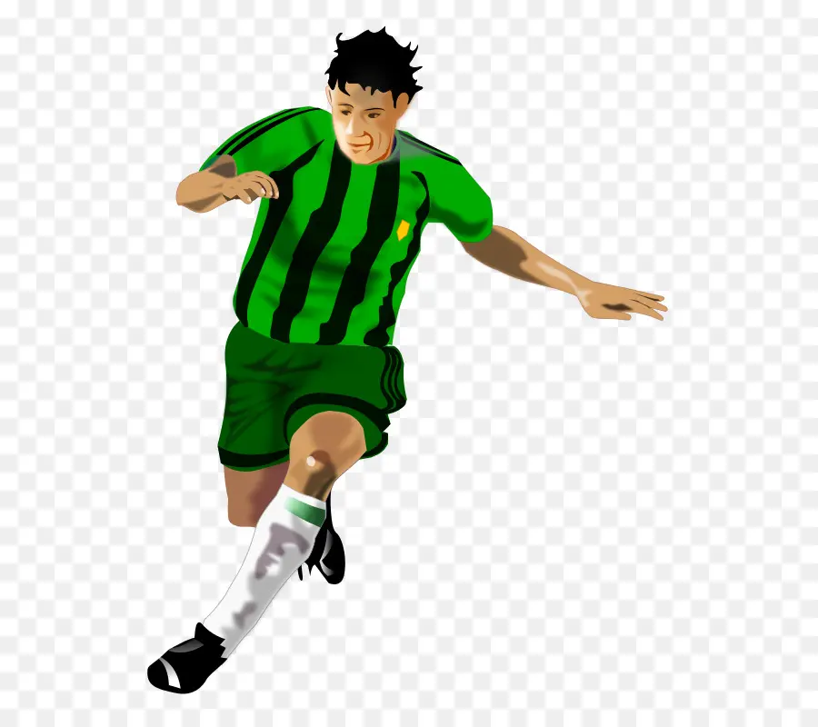 Futbolista，Jersey Verde PNG