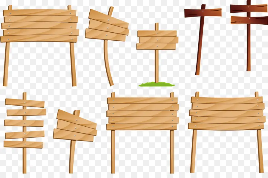 Letreros De Madera，De Madera PNG