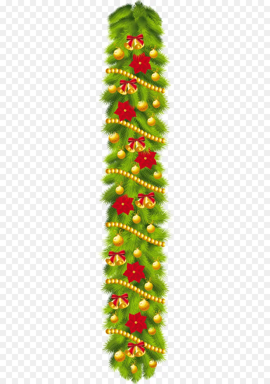 Guirnalda，Navidad PNG