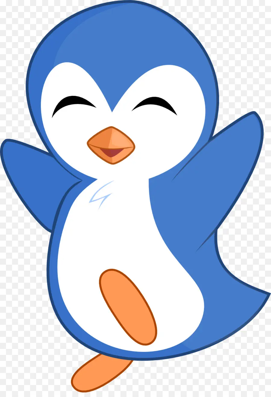 Pingüino，Dibujo PNG