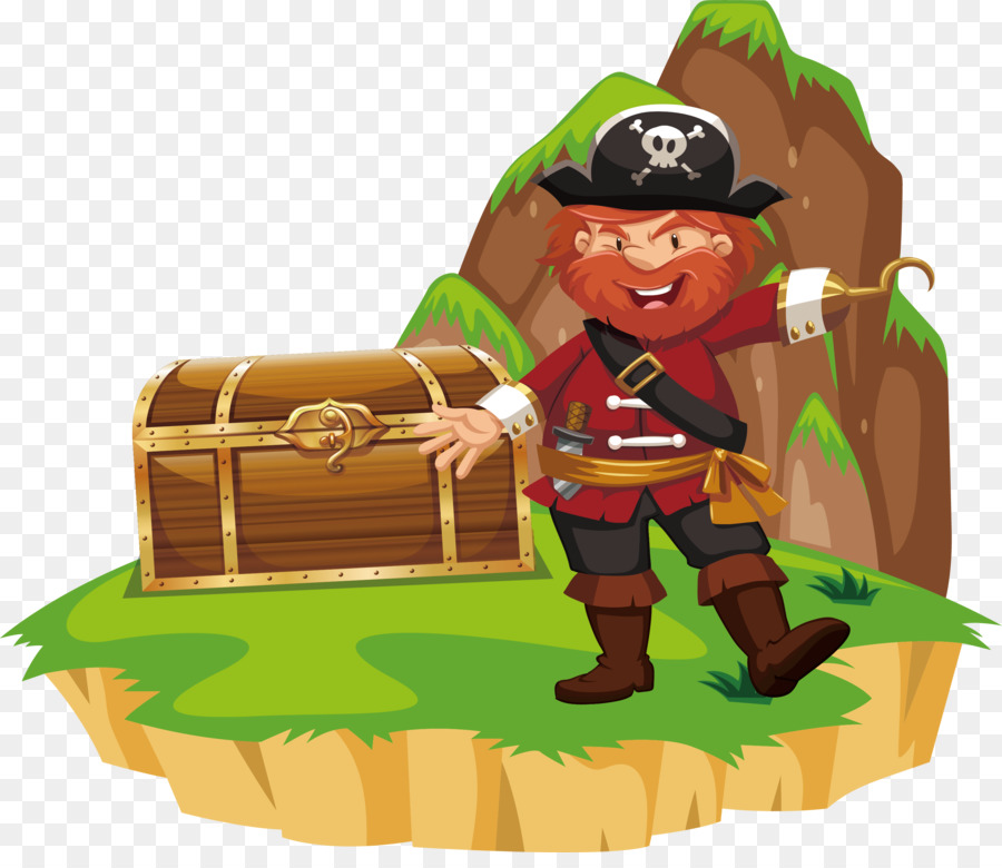 Pirata，Cofre Del Tesoro PNG