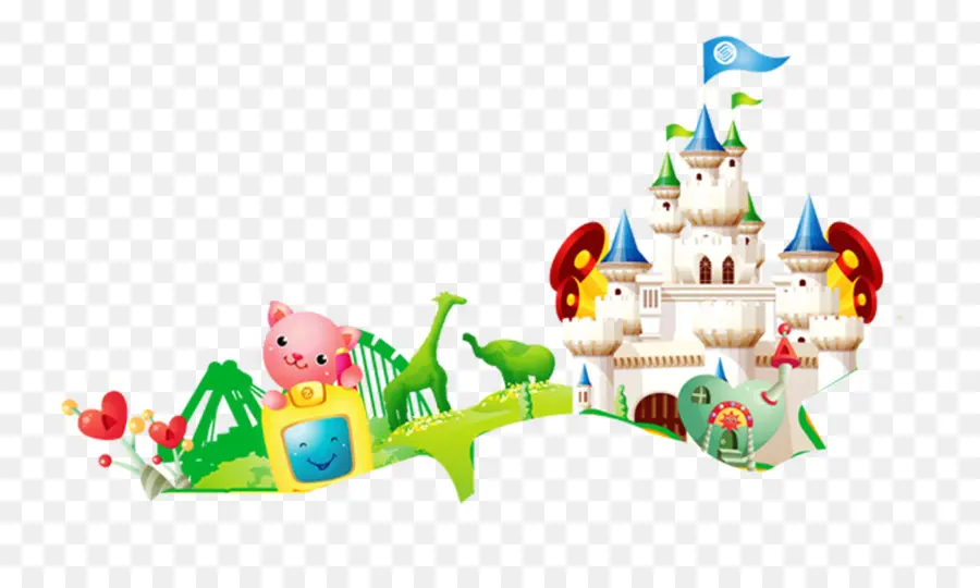 Parque De Atracciones，Dibujos Animados PNG