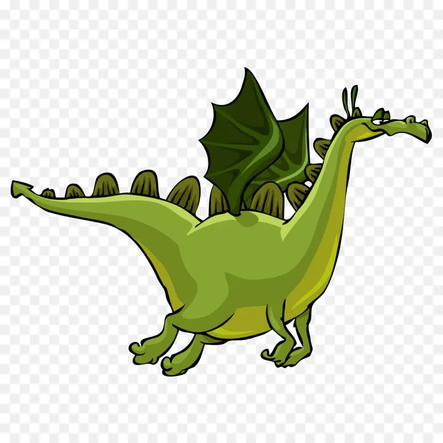 Dragón，Verde PNG