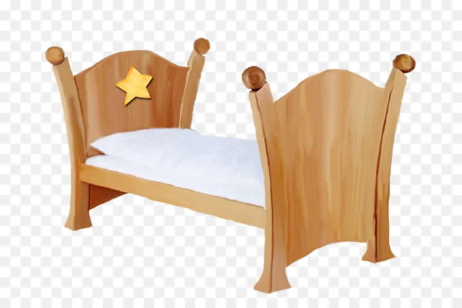 Cama De Madera，Estrella PNG