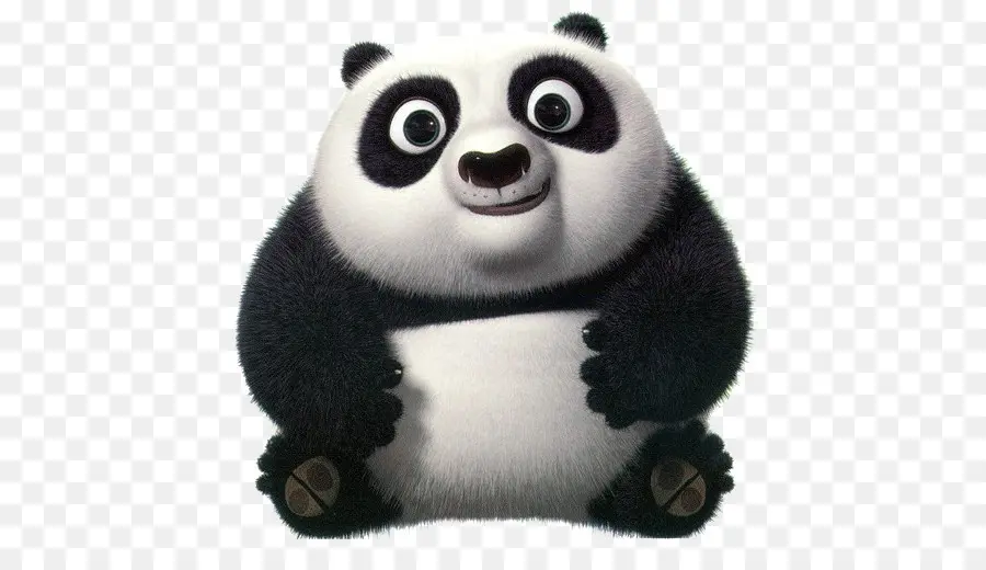 Panda De Dibujos Animados，Animal PNG