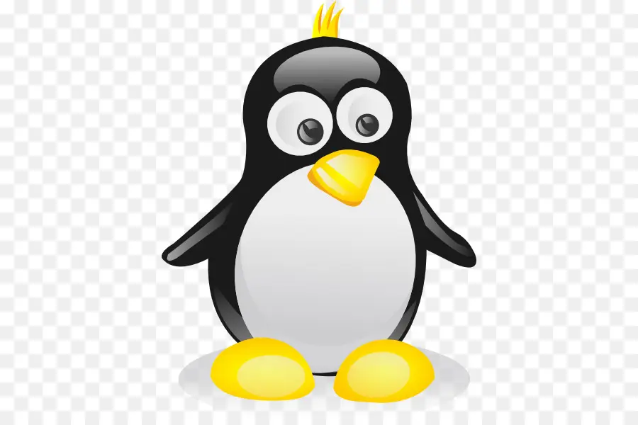 Pingüino，En Blanco Y Negro PNG