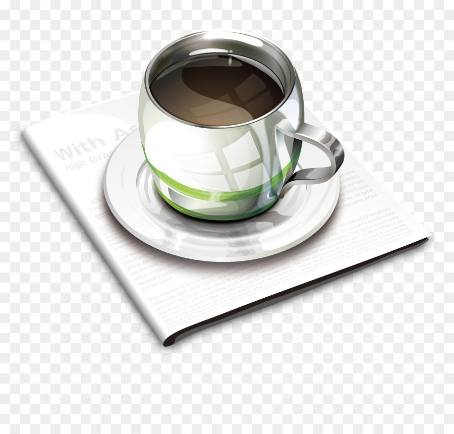 Taza De Cafe，Periódico PNG