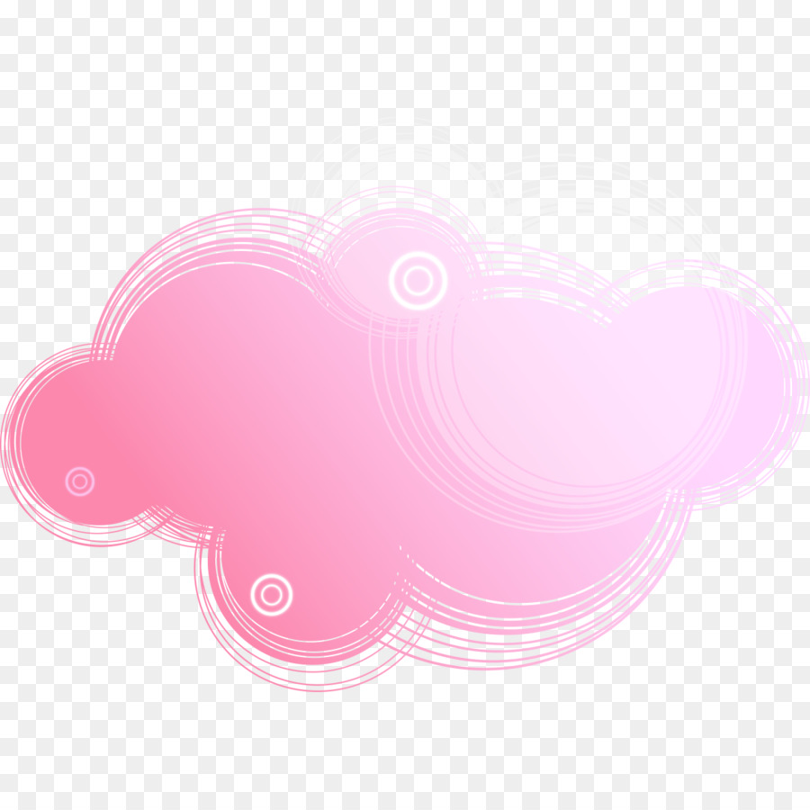 Nube Rosa，Formas PNG