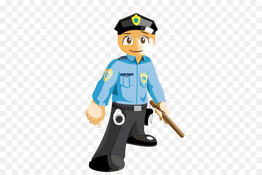 Oficial De Policia，Uniforme PNG