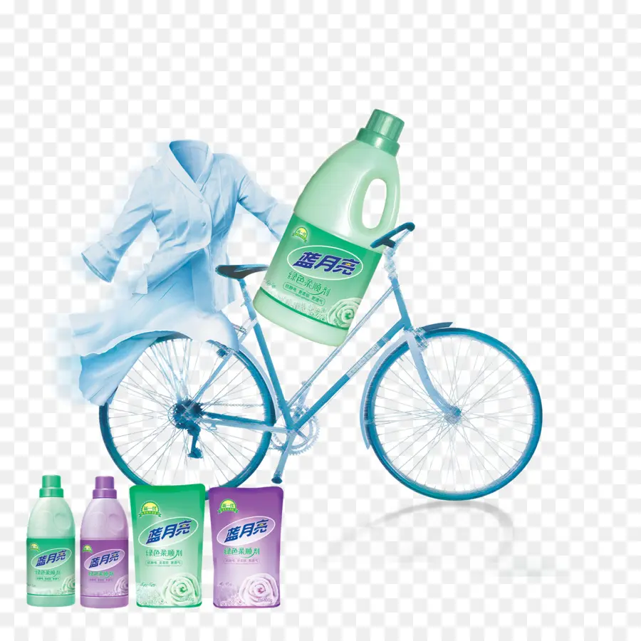 Detergente，Bicicleta PNG