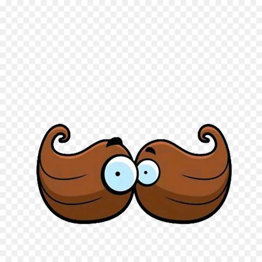 Bigote De Dibujos Animados，Ojos PNG