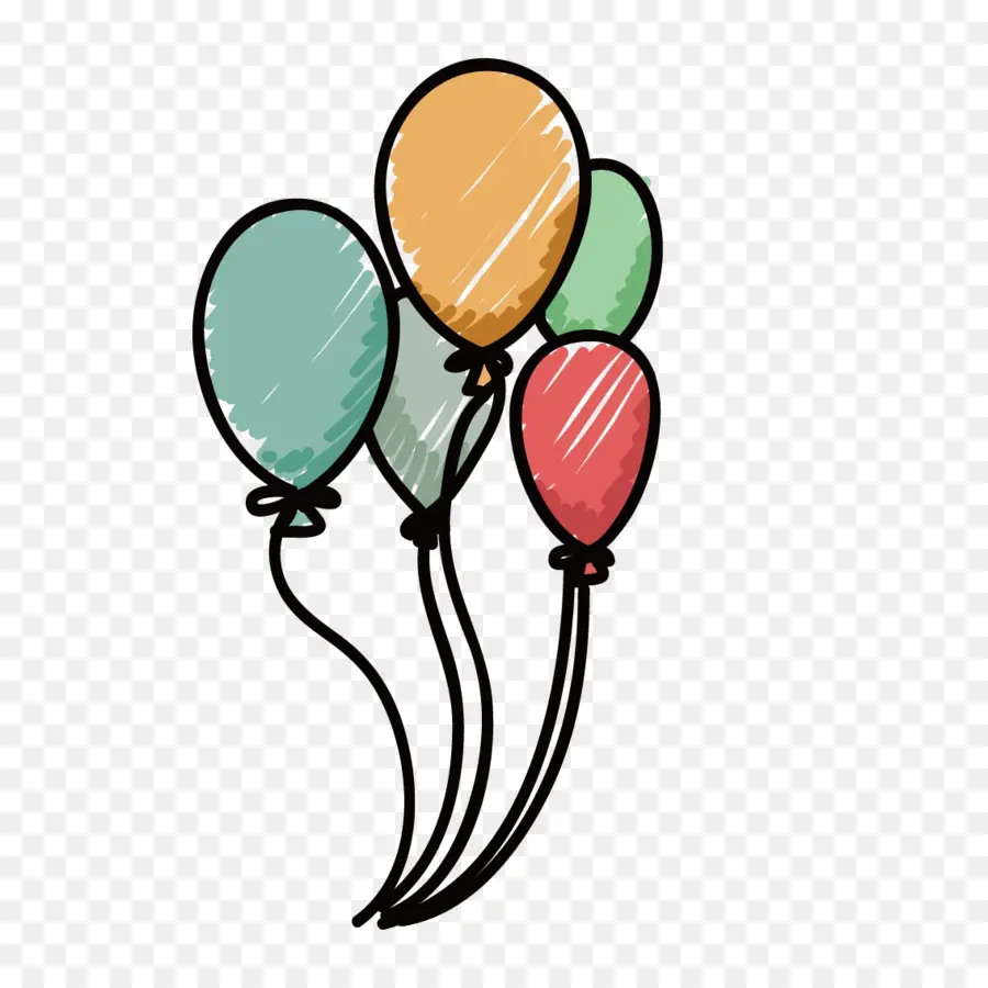 Globos，Rojo PNG