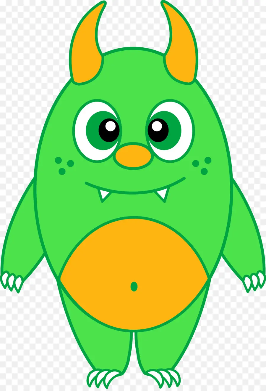 Monstruo Verde，Dibujos Animados PNG