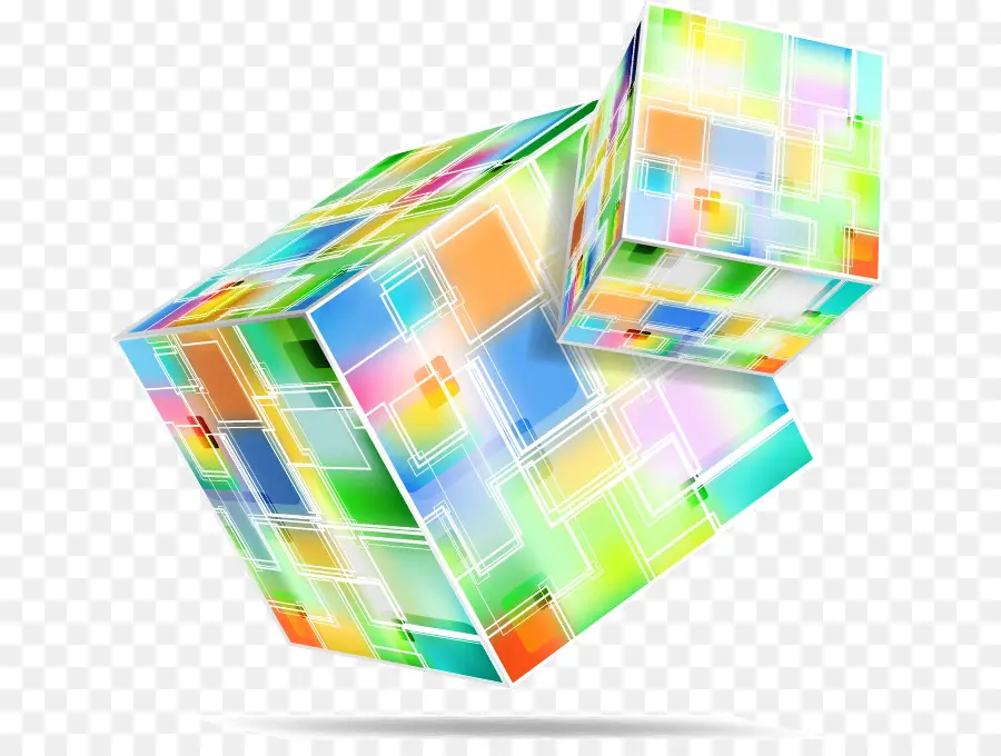 Rubiks Cube，Cubo PNG