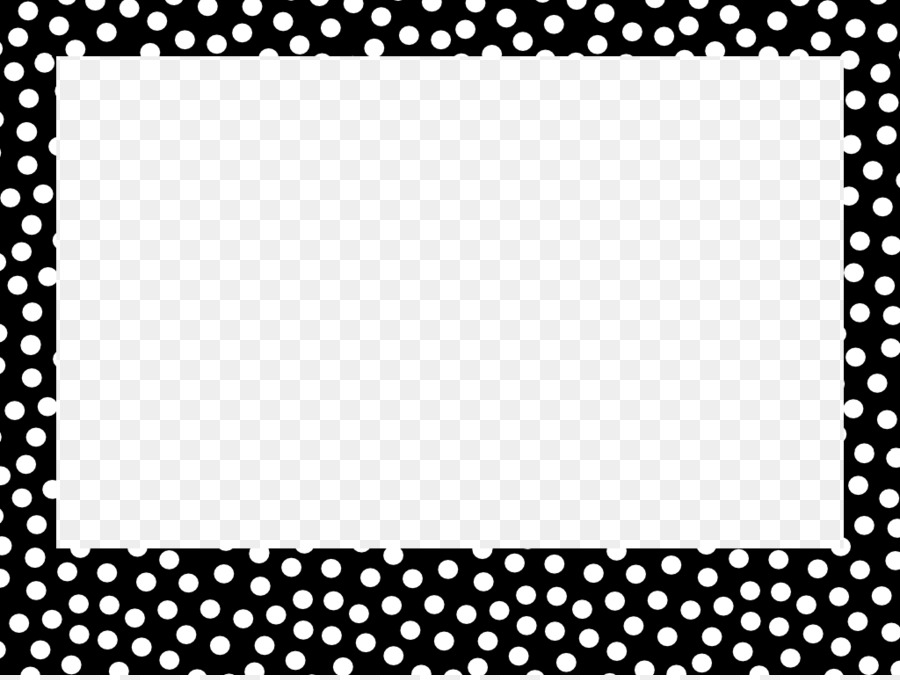 Polka Dot，En Blanco Y Negro PNG