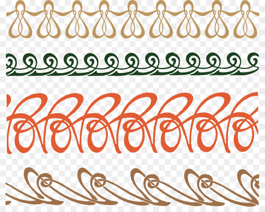 La Caligrafía，Art Deco PNG