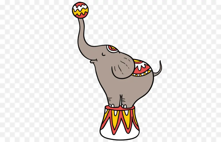 Circo，Elefante PNG