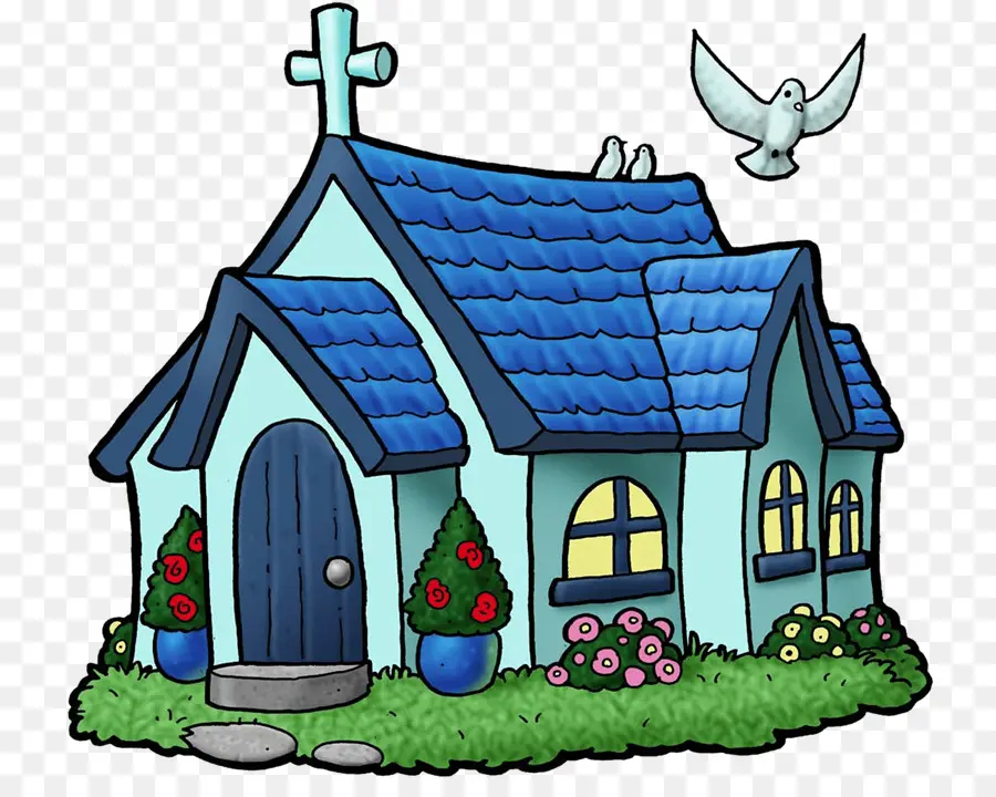 La Iglesia，De Dibujos Animados PNG