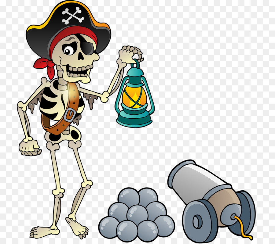 Pirata Esqueleto，Pirata PNG