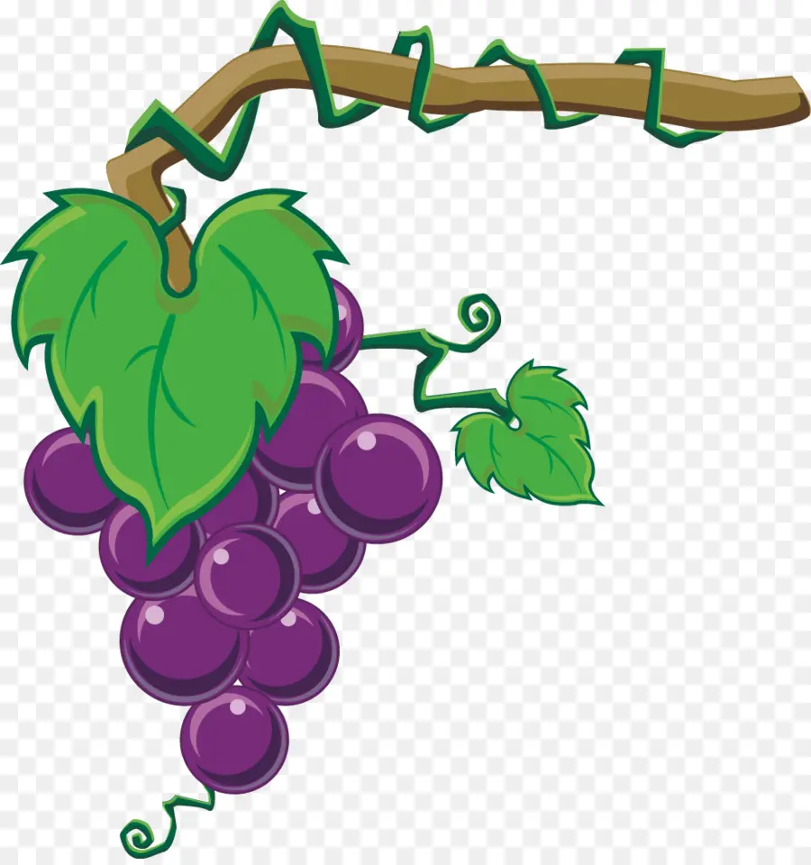 Uvas，Púrpura PNG