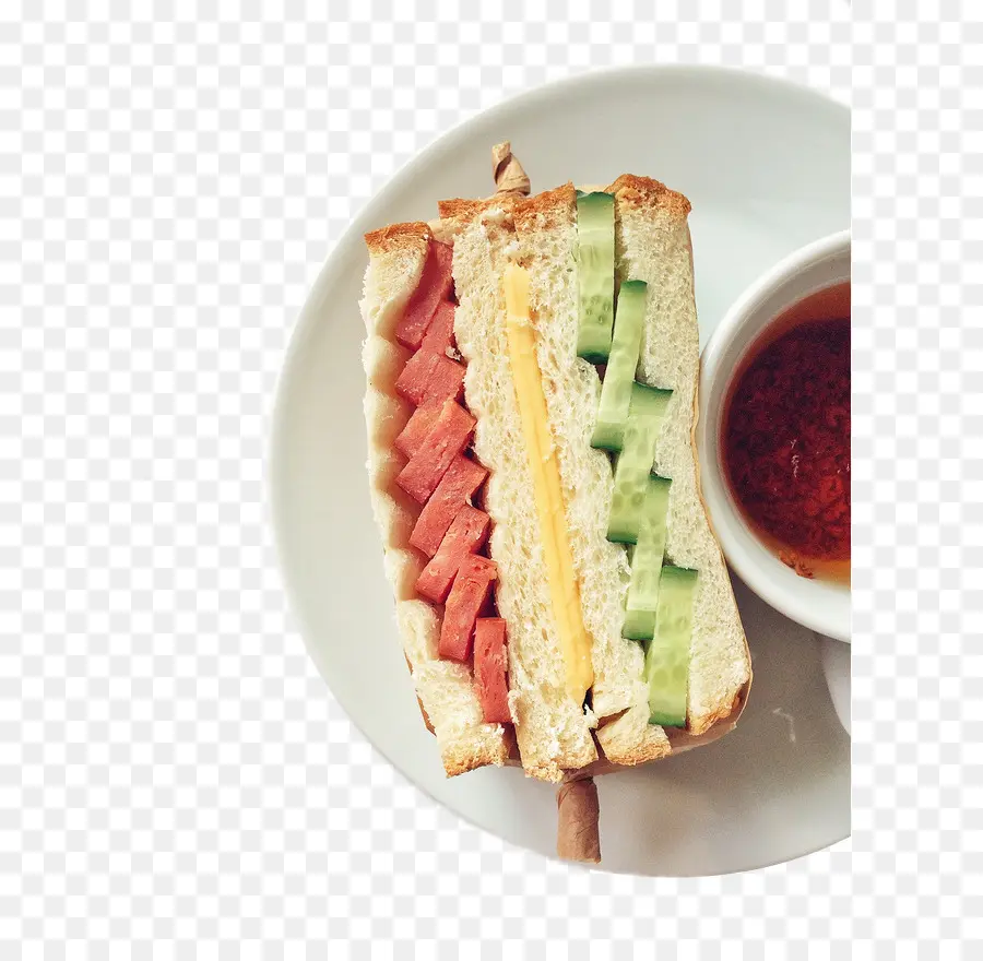 Sandwich De Desayuno，Jamón PNG
