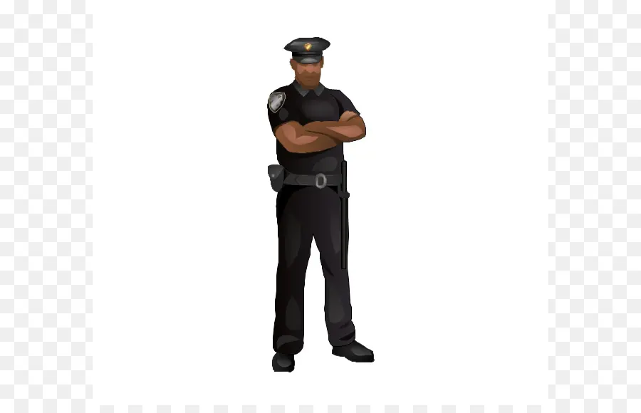 Oficial De Policia，Uniforme PNG