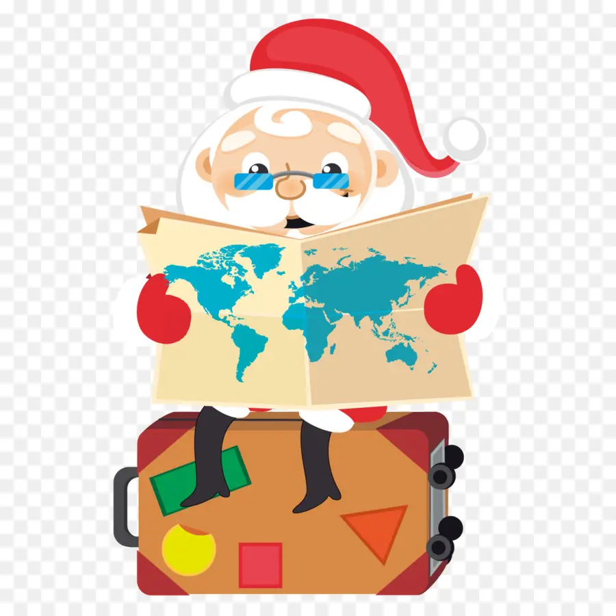 Papá Noel，Mapa PNG