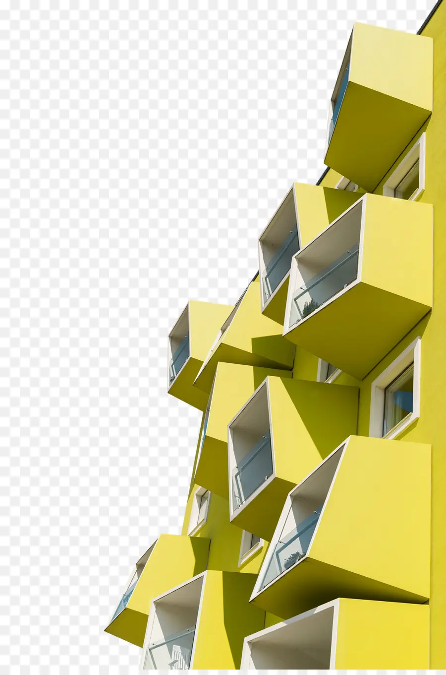 Edificio，Balcones PNG