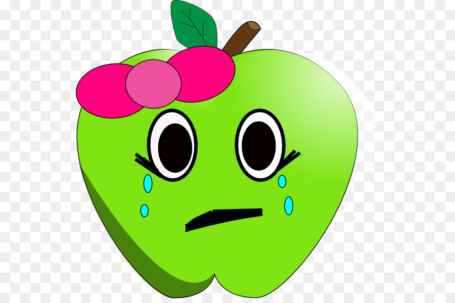 Manzana Llorando，Fruta PNG