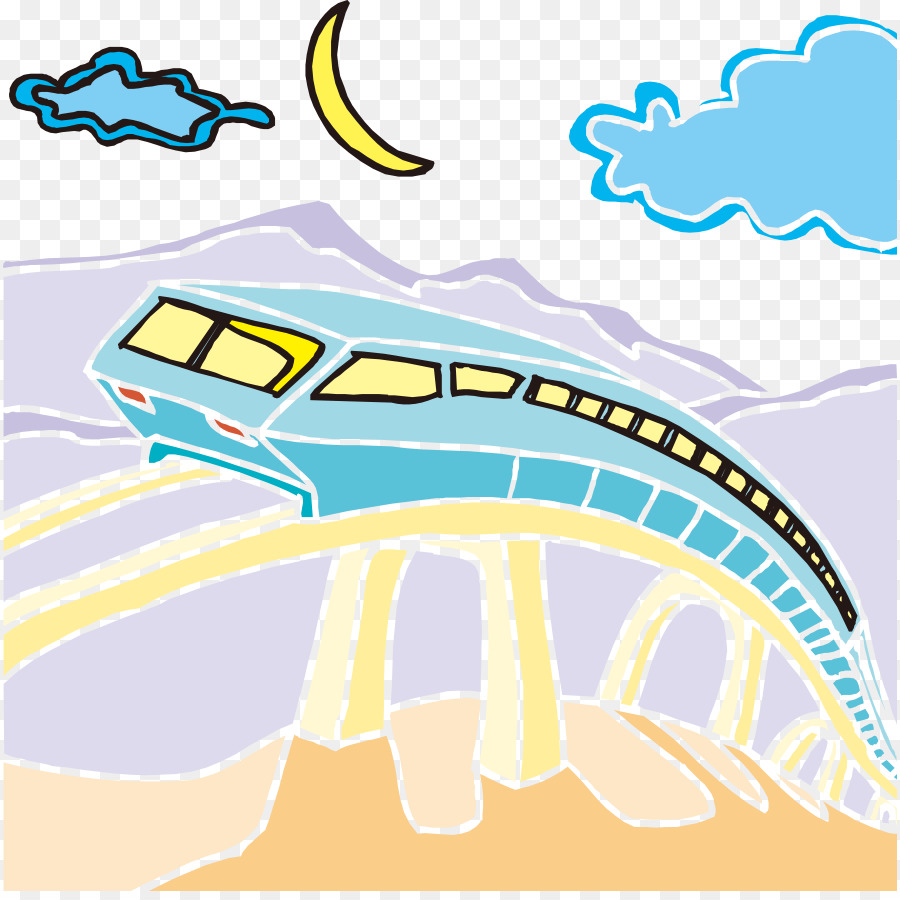 Tren，Monocarril PNG