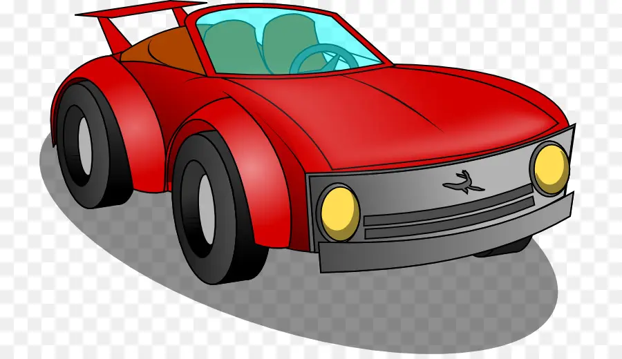 Coche Rojo，Automóvil PNG