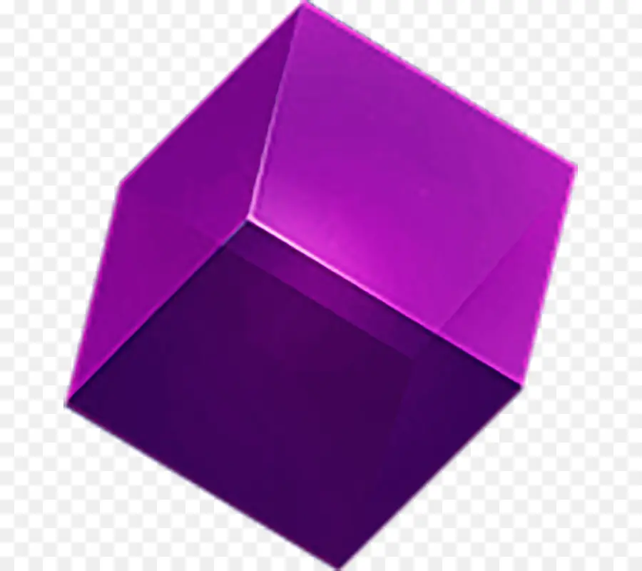 Púrpura，Cubo PNG