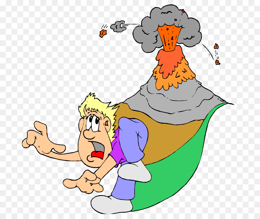 Erupción Del Volcán，Lava PNG