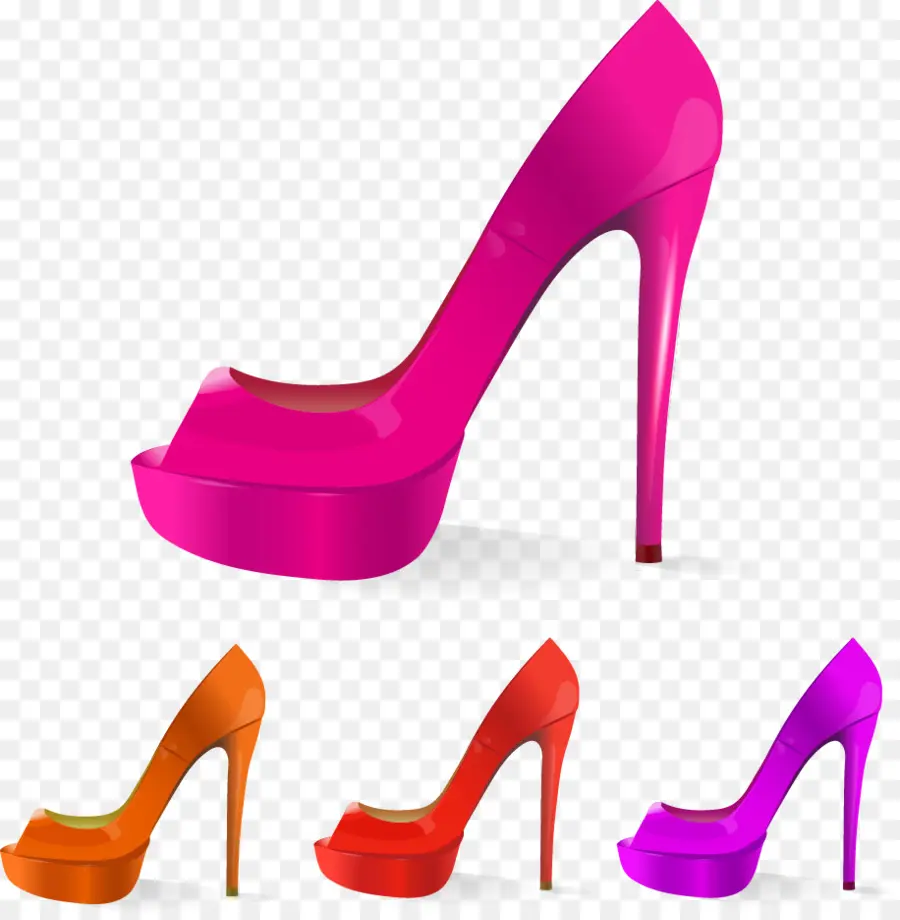 Highheeled Calzado，Diseñador PNG