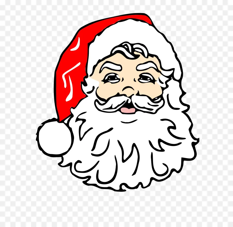 Santa Claus，La Cara PNG