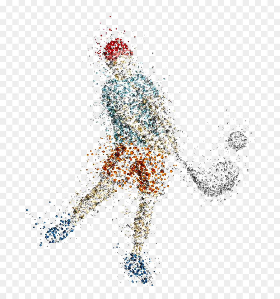 Jugador De Tenis，Raqueta PNG