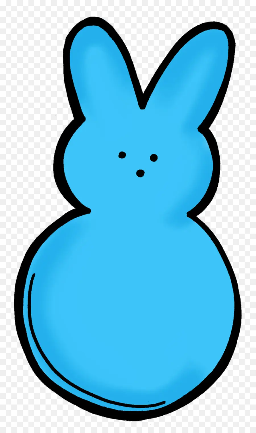 Conejito Azul，Conejo PNG