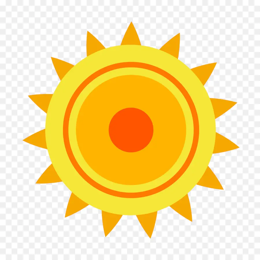 Sol Amarillo，Luz Solar PNG